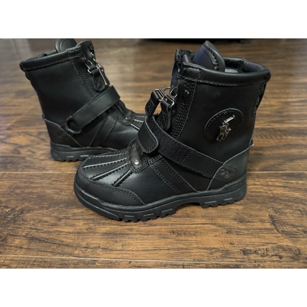 Polo Ralph Lauren Boys Polo Ralph Lauren Conquered Hi Boots Sz:12